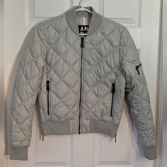 Alp N Rock Jackets & Blazers - Alp N Rock Grey Bomber Jacket Prima Loft Cruelty Free Size XS